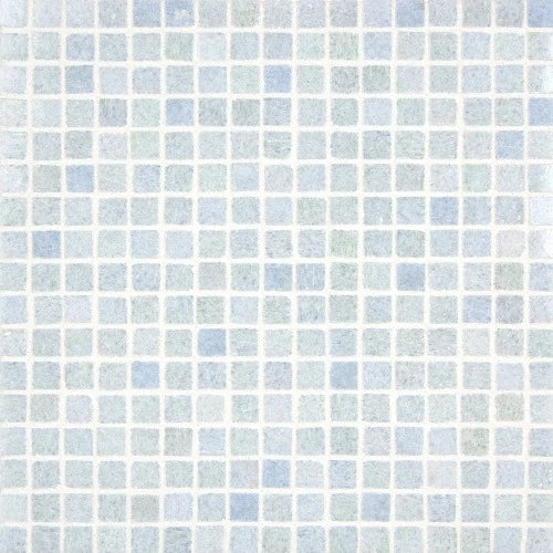 Artistic Tile Azul Cielo Marble Mosaic Polished Stone Straight Joint 5/8"