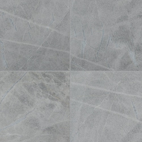 Artistic Tile Blue De Savoie Marble Field Tile Polished 18" X 18"