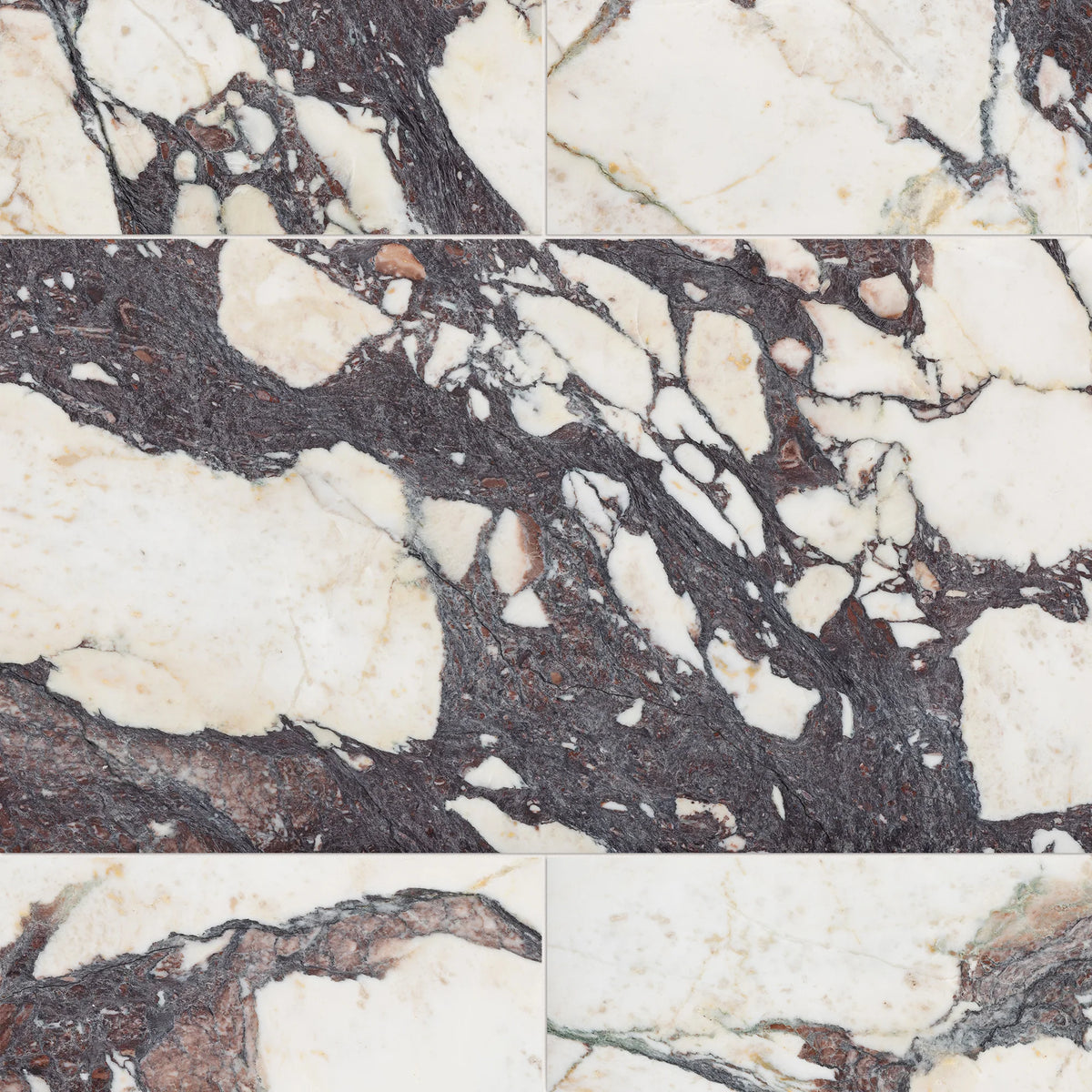Artistic Tile Calacatta Viola Marble Field Tile Honed 12" X 24 ...