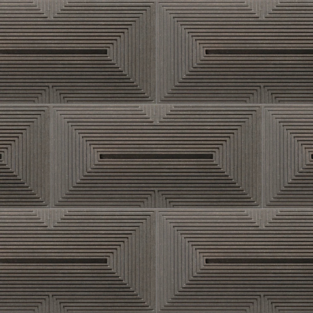 Artistic Tile Empire Field Dimensional 8" X 16"