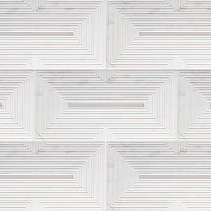 Artistic Tile Empire Field Dimensional 8" X 16"