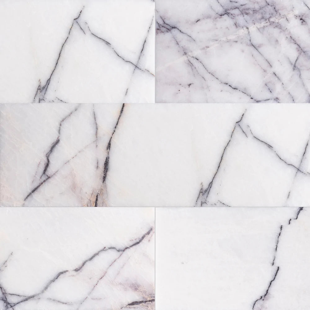 Artistic Tile Lilac Marble Field Tile